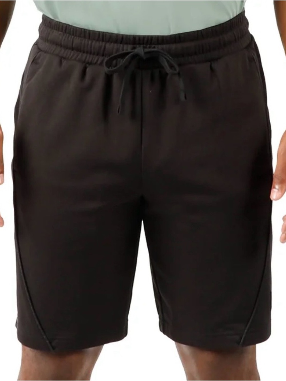 Puma Black Men's Athletic Drawstring Shorts